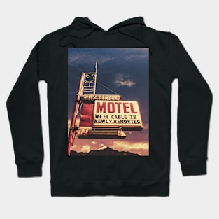 Retro Vintage Motel Sign Hoodie